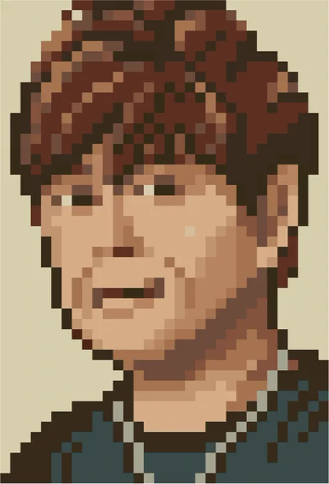 吉Pと祖堅さんを、スーファミ屈指の名作シミュレーションRPG「タクティクスオウガ」風のドット絵にしてみました!
似ているといいのですが…☆
#FF14 #タクティクスオウガ 