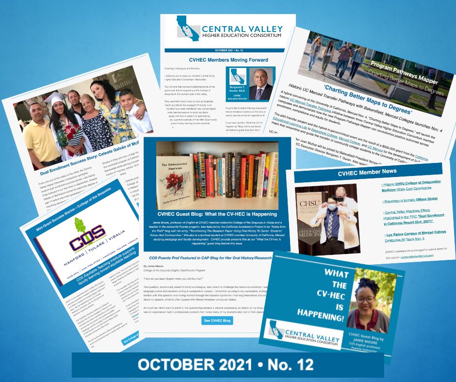 CVHEC_'s tweet image. Our October newsletter is out!  
bit.ly/CVHECnewslette…

#TransferPathways #ProgramMapper #ADT #EquitablePedagogy #DualEnrollment #HigherEd 

Make sure to check it out.