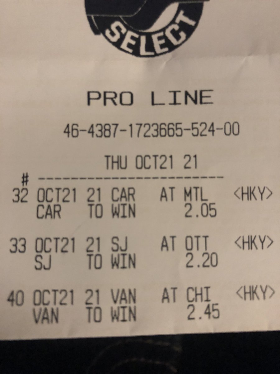 Gargus1's tweet photo. That’s a win. #sportsselect #proline https://t.co/2HKJFdtigx