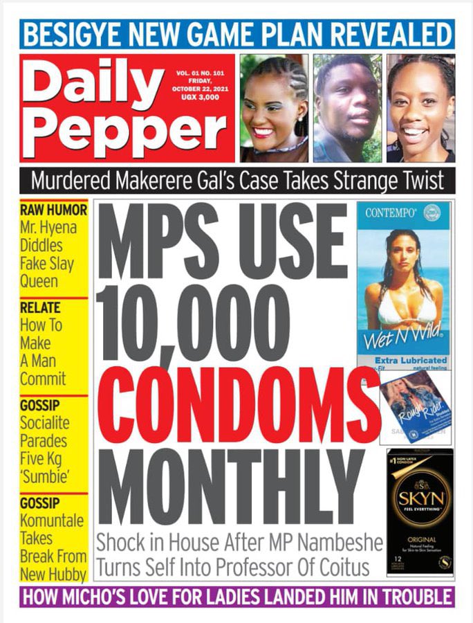 AbdulKim01's tweet photo. Uganda front pages
Brought you by @feetbitstore “for quality and affordable Vanz” https://t.co/wSabYlJ7bi