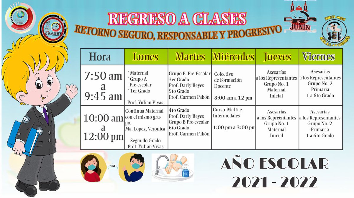 ue_033's tweet photo. La UE LAS TAPIAS invita a los niños, padres y representantes a un regreso seguro, responsable y progresivo a este nuevo año escolar. @clifpdjunin2018 @coordinicial @charlychaves @Crazet2011 @MPPEDUCACION @BolivarianasZET @ZonaEducTachira https://t.co/scvgkswDgA