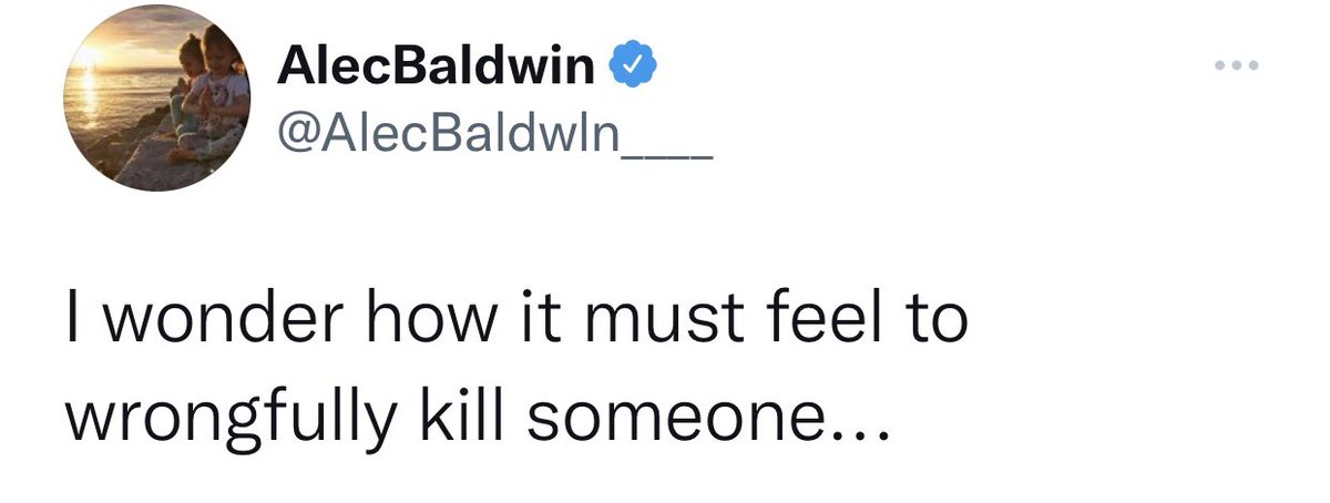 Undoomed's tweet photo. Alec Baldwin now knows the answer to his question. https://t.co/HIt4RYX3yo