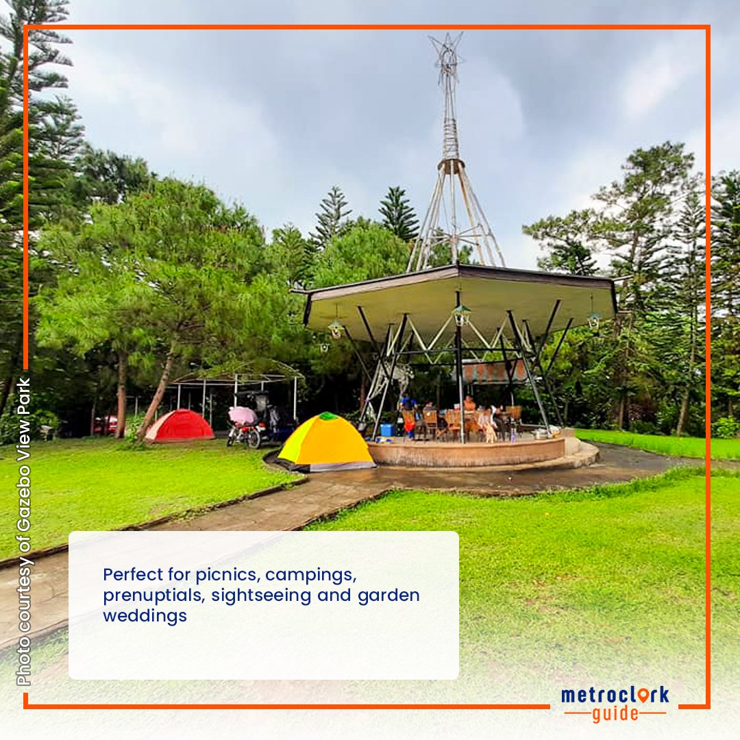 metroclarkguide's tweet photo. Experience the Baguio feels without taking the long drive of the zigzag path here at #Clark.

Just take the high road, and there you'll see the beautiful scenery at the Gazebo View Park 🏕️.

#MetroClarkGuide #MetroClark #Nature https://t.co/6My8iqOEyk
