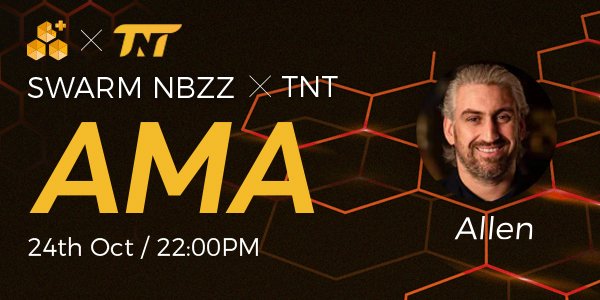 🚀We are honored to announce that #SwarmNbzz and 
<a href="/TNT/">tnt</a> have reached a strategic partnership in the field of data storage and Markting in the future.  

🎤More details regarding the cooperation, please pay attention to the announcement!
