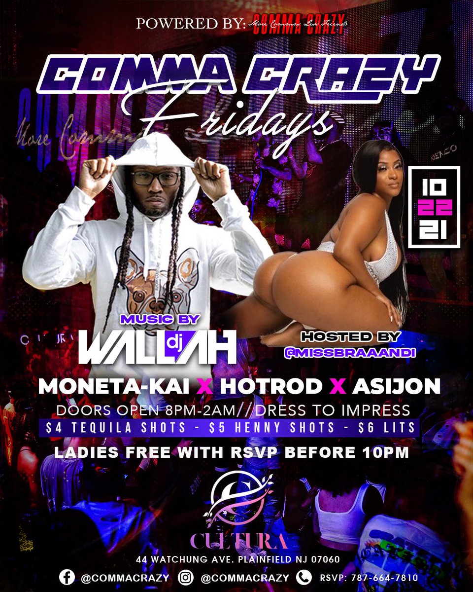 ab_gotti's tweet photo. WE OUTSIDE TOMORROW ‼️‼️‼️ #CommaCrazyFridays 🍾🥂🔥‼️ https://t.co/gPuA9hZLoM