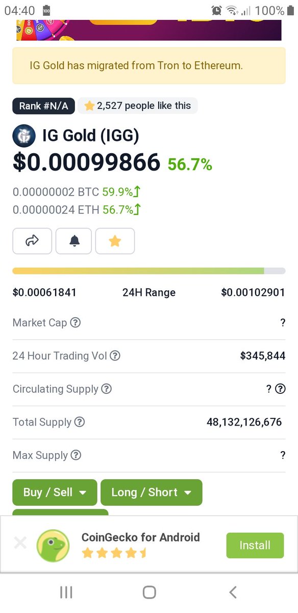 2017sjr's tweet photo. People are waking up ๐
Checkout @IG_Galaxy crypto esports gaming platform โ
Loads of news still due in Q4
.
#esports #igg #intergalacticgaming #Crypto #cryptocurrency #PlayToEarn https://t.co/3Qub0bP6Ba