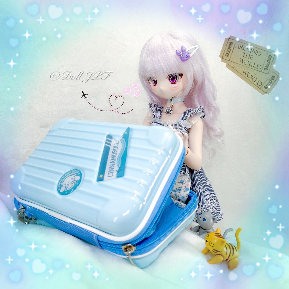 AndroidPDF's tweet photo. 瀬菜ちゃん: 荷物の仕度中💕 (o^^o) .

Sena-chan: Packing💕 (o^^o) .

#packing #packingluggage #sanrio #sanrioluggage #travel 
#とかっこ #mddはいいぞ #mdd #dolljpf #doll #volksdoll #animedoll https://t.co/yH6846ZRbN