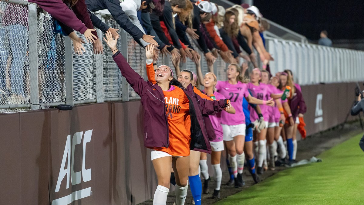 HokiesWSoccer's tweet photo. Proudly, we were 𝙍𝙮𝙡𝙖𝙣𝙙 𝙎𝙩𝙧𝙤𝙣𝙜 tonight.

May we all possess his courage to love, to laugh and to forever play hard. 🙏

#Hokies 🦃⚽️ https://t.co/NbZim15IuL