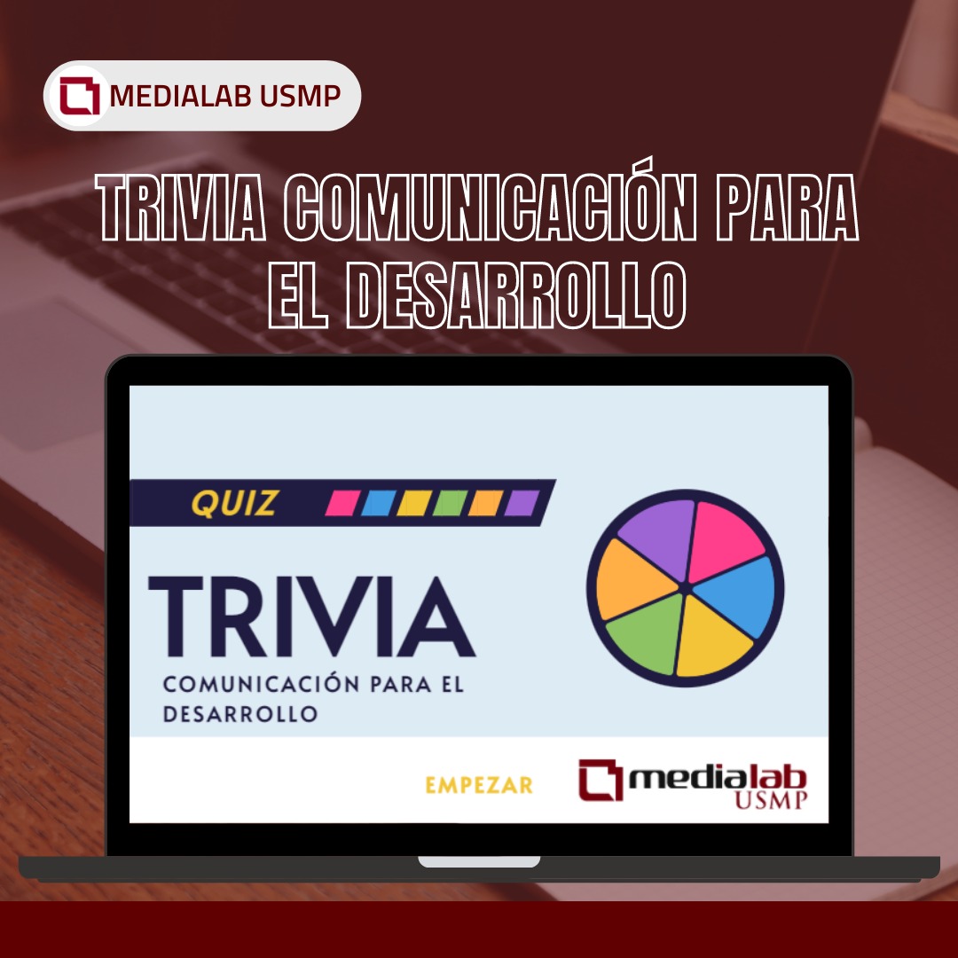 medialabusmp's tweet photo. Te invitamos a realizar una entretenida trivia sobre la Comunicación para el Desarrollo. Cuéntanos si respondiste todas las preguntas.
https://t.co/gxcm3woSVi https://t.co/PkhV6zi99w