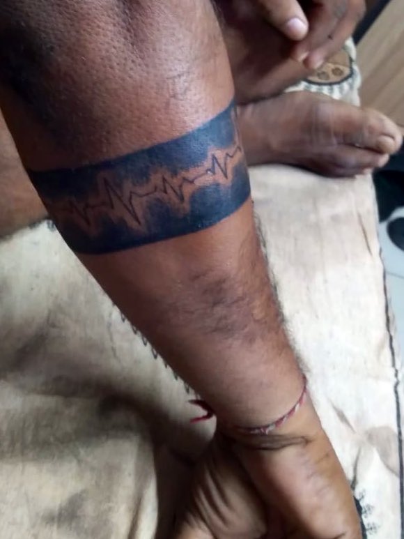 ppate43's tweet photo. Hey @PMOIndia @narendramodi !
Check out this tattoo from your biggest fan- my dad.
Please reply to make his 50th birthday the greatest. 

#ModiHaiToMumkinHai #Modi #PMOIndia #Modiji #NarendraModi 
#PMModi #pmcares https://t.co/FEDN0ob7Mv