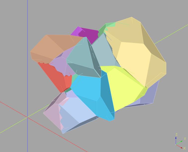 caterpillar's tweet image. Generating 3D Voronoi based on CadQuery and Scipy 

#python
#CadQuery
#Scipy