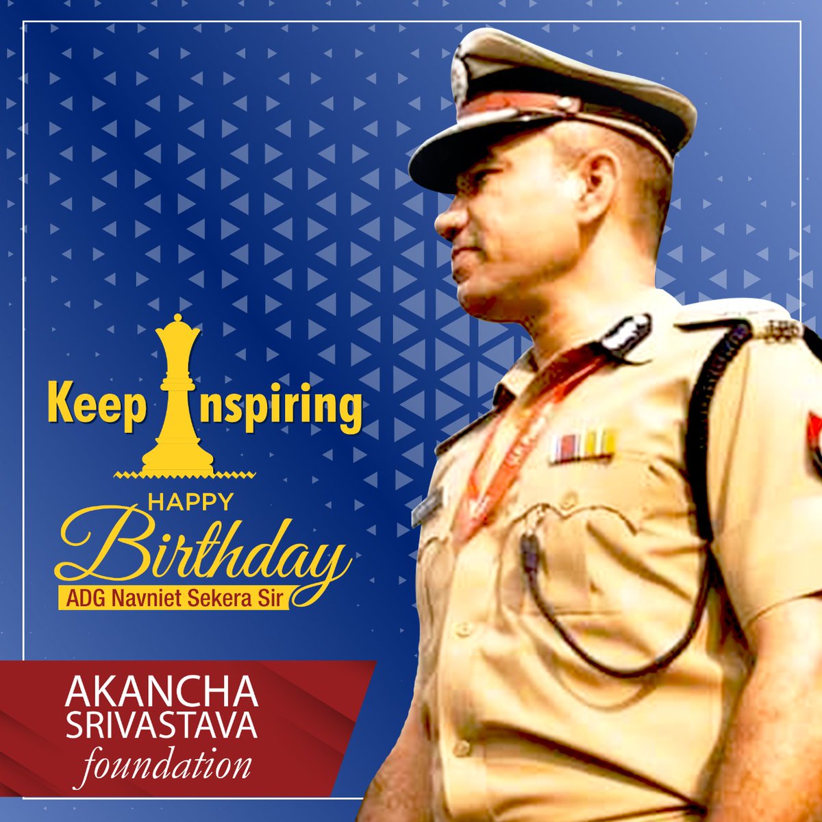 PradeepNager's tweet photo. Wish you a very happy birthday ADG @navsekera Sir 🌟🎉
Thank you for your support to the cause for last many years. Keep inspiring! 🎁 https://t.co/zP3go88nHI https://t.co/izBRWvDqiI