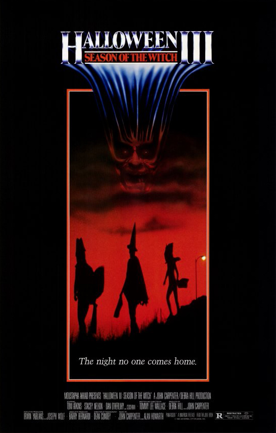 Halloween III: Season of the Witch was released on this day in 1982. 🧡🖤🎃☘️ #horror