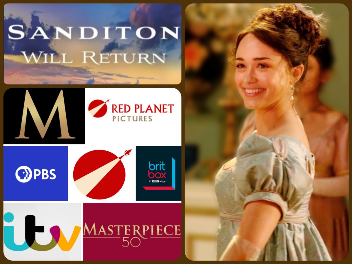 <a href="/PBS/">PBS</a> <a href="/masterpiecepbs/">MASTERPIECE | PBS</a> The countdown begins 🎉 INDEED 🤗 It has been a long time coming! I can wait 5 more months. I'm just so excited + thankful to ALL involved in bringing #Sanditon back to us 💗 Thank you! I am a PBS customer + I will continue to be! I wish NOTHING but SUCCESS for #SanditonS2and3