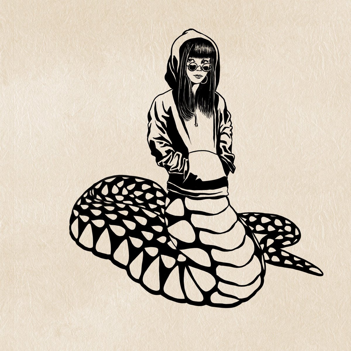 antonetattoo's tweet photo. Naga monster girl https://t.co/miDaE4NPAN