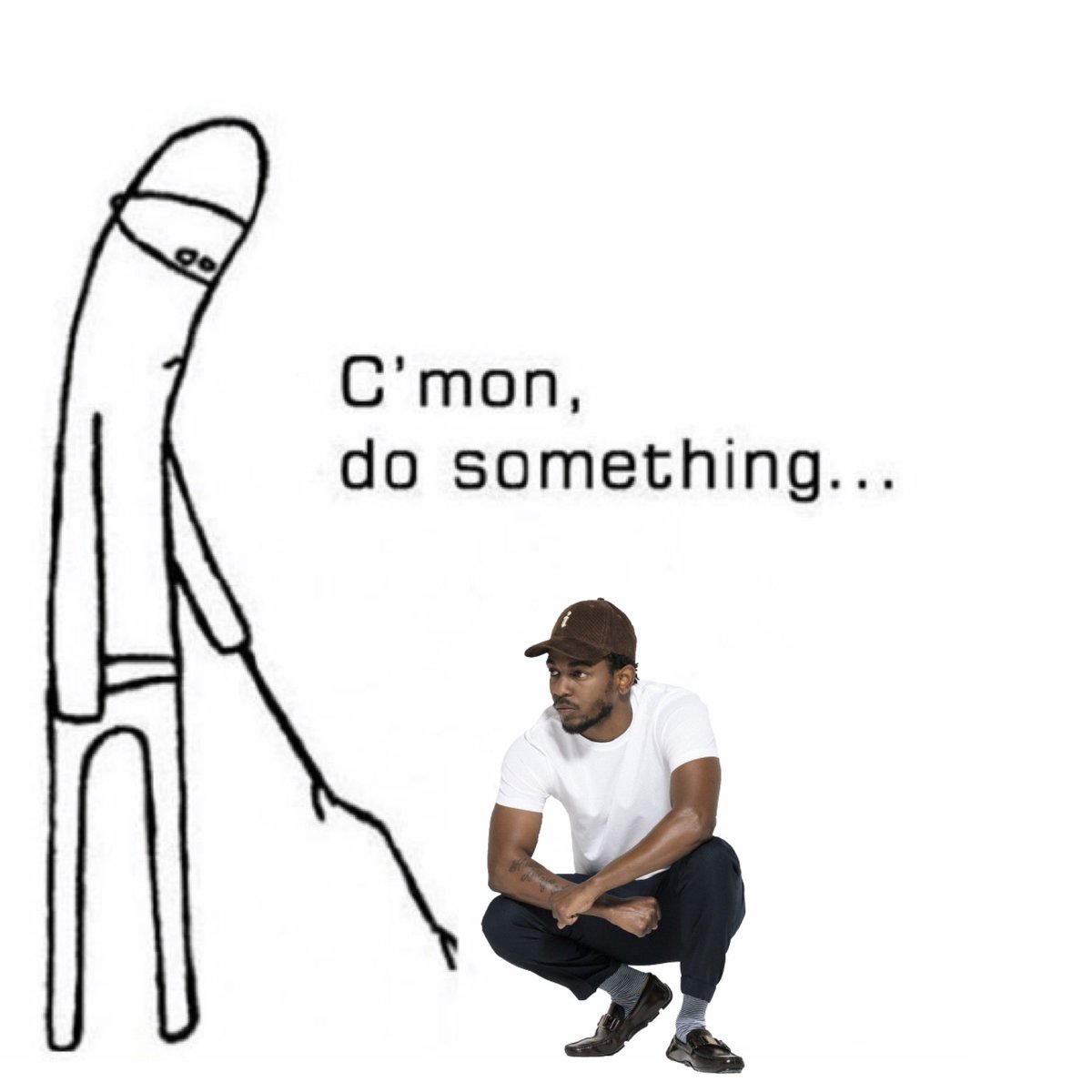 Since_96ix's tweet photo. Nobody:
Kendrick Lamar fans right now: https://t.co/hzpDjEHdBv