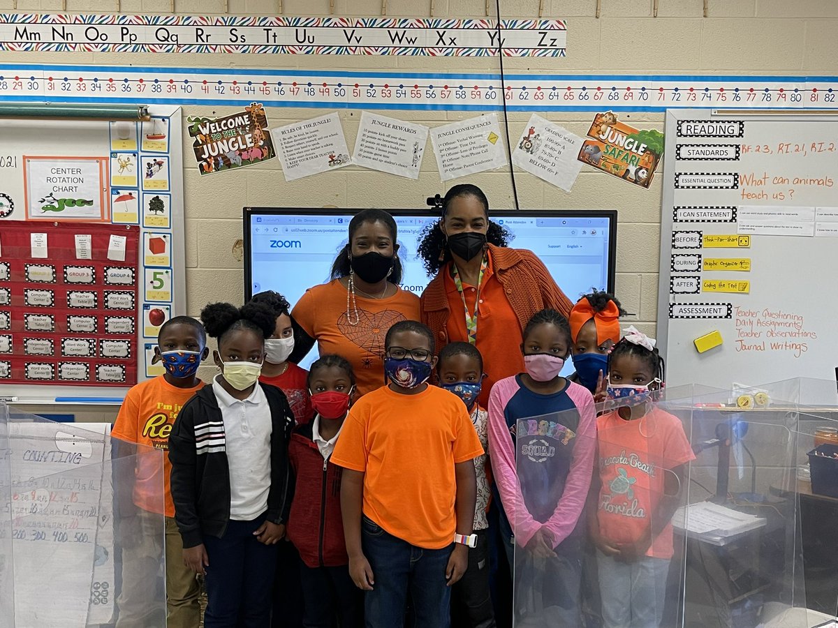Wednesday October 20,2021 was National Unity Day 2021. 
Garrett Gators are always reminded to be a Buddy and not a Bully. 
A few Gator friends were caught by the candid camera wearing their orange to represent Unity.
#bullyfree #unityday      #GoGators |#StriveForGreatness