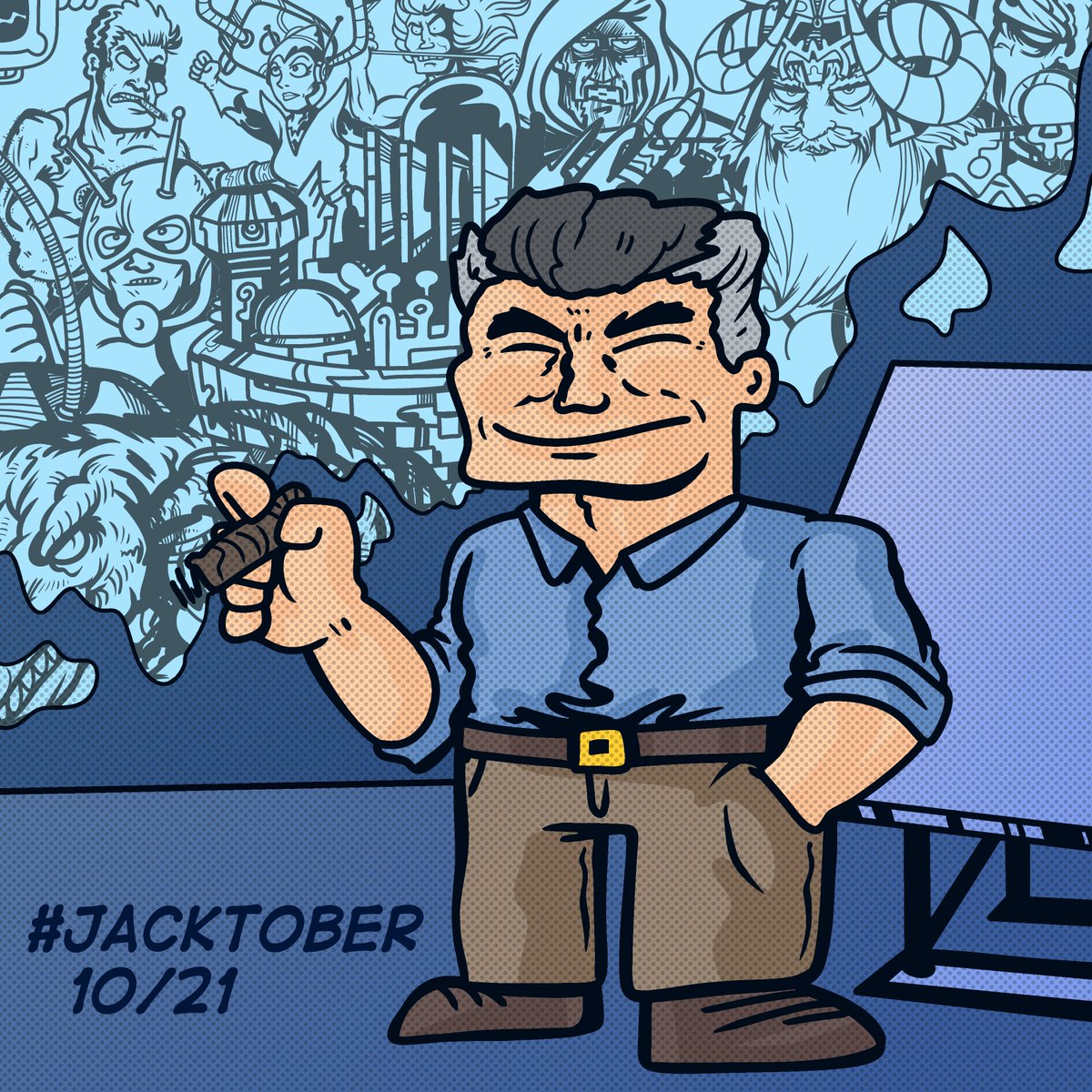 #jacktober 10/21
Jack Kirby