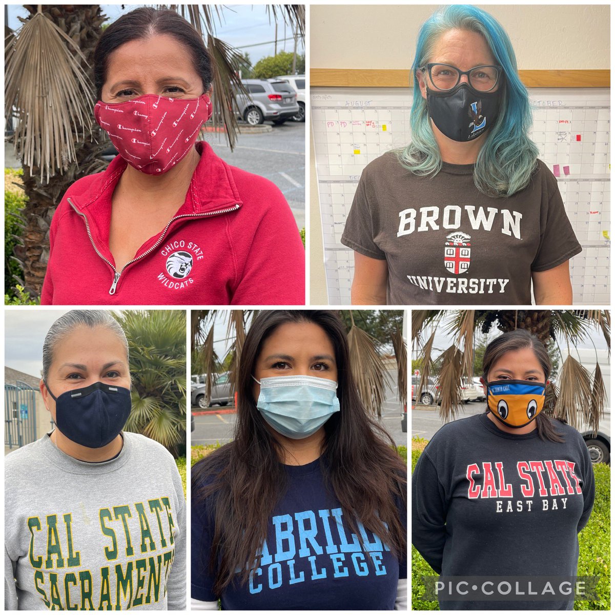 Scroll through these collages to get an idea of the awesome school spirit at Lakeview🎉🎉during our wear your College &amp; University gear day! 🦅🦅Eagles rock it, all day, every day! 🦅🦅<a href="/PajaroValleyUSD/">Pajaro Valley Unified School District</a> <a href="/mlrod32/">Dr. Michelle Rodriguez</a>