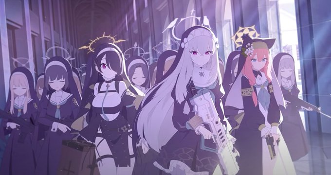 シスターフッドってこんな感じ(2ndPVより)

う～～んキヴォトス 