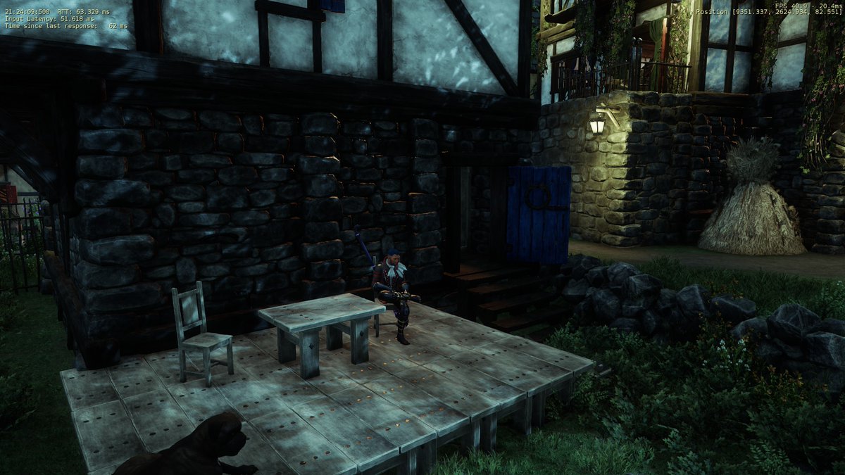 SagX_80's tweet photo. so @playnewworld is there an achievement for first to make a walk in closet and a deck? cause there should be! - Sag Lionheart #NewWorldMMO #newworld https://t.co/iszb0WlDcV