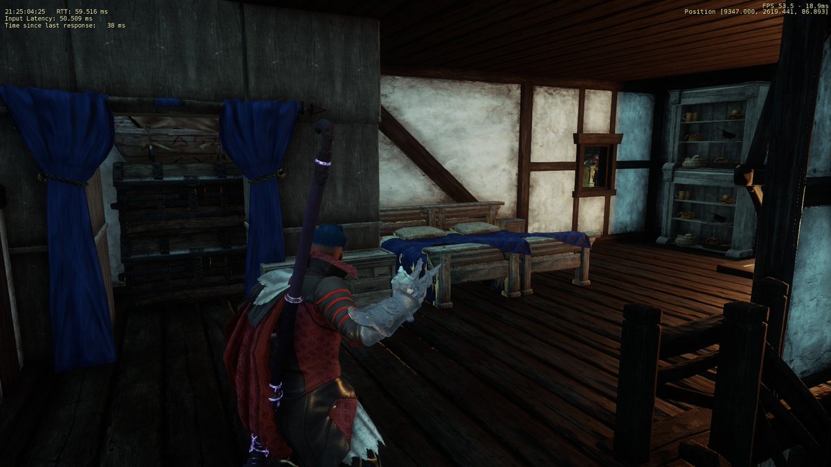 SagX_80's tweet photo. so @playnewworld is there an achievement for first to make a walk in closet and a deck? cause there should be! - Sag Lionheart #NewWorldMMO #newworld https://t.co/iszb0WlDcV