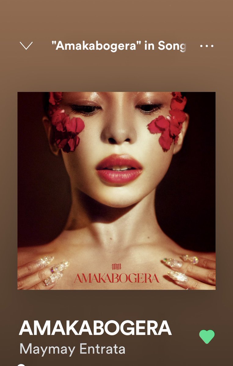 me080616's tweet photo. AMAKABOGERA OUTNOW

#MaymayEntrata  - ang tunay kong ganda sa lahat naiiba… https://t.co/PcYKSZyRRd