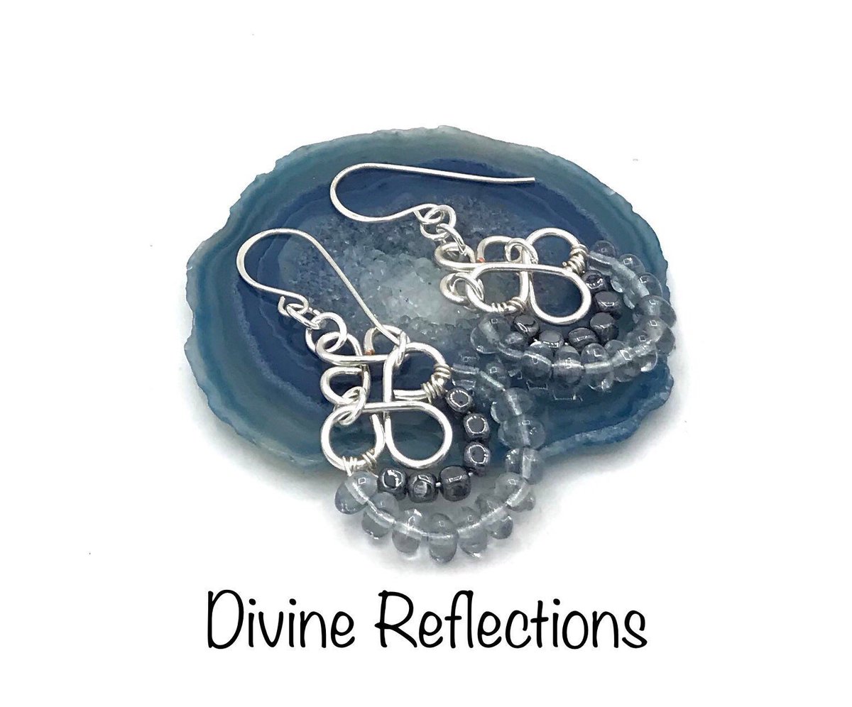 just1beader's tweet photo. Blue and Silver Chandelier Earrings,Boho Chandelier Handcrafted One of a Kind Gift for Her  #bohohippie #blueearrings https://t.co/rskqEaOIsa https://t.co/iXV1rhmqb6