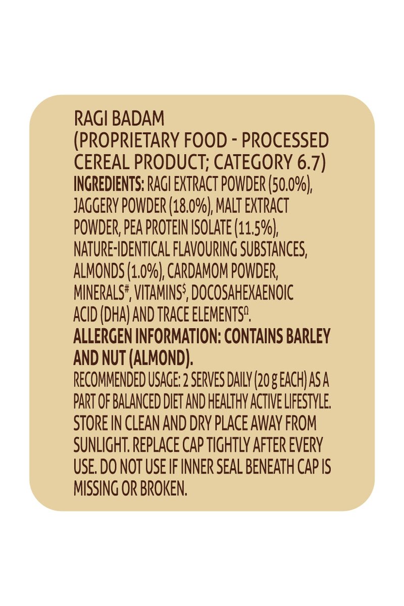 Provee_in's tweet photo. @GunjanHassan @VirajBahl @veeba_in @dishahdadpuri @AshLilani @Oarsmen Thank you for writing to us. Sharing the ingredient list of our Ragi Badam and Choco-Malt variant. For more information, you can visit the website: https://t.co/5qgVuBsNcz https://t.co/umTyMYVAvM