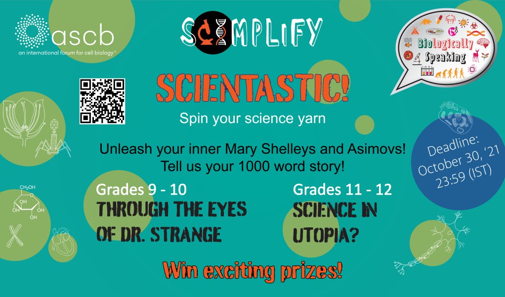 biospeakweb's tweet photo. 🔊Got caught up in all the festivities? Fret not! We're extending the submission deadline 4 𝑺𝒄𝒊𝒆𝒏𝒕𝒂𝒔𝒕𝒊𝒄! &amp; 𝑬𝒖𝒓𝒆𝒌𝒂!
⏰Get your entries in by 𝐎𝐜𝐭𝐨𝐛𝐞𝐫 𝟑𝟎𝐭𝐡!
👉Visit https://t.co/1YHL0fGAjA to learn more about the exciting competitions and prizes in store! https://t.co/X8oIIn6LZK