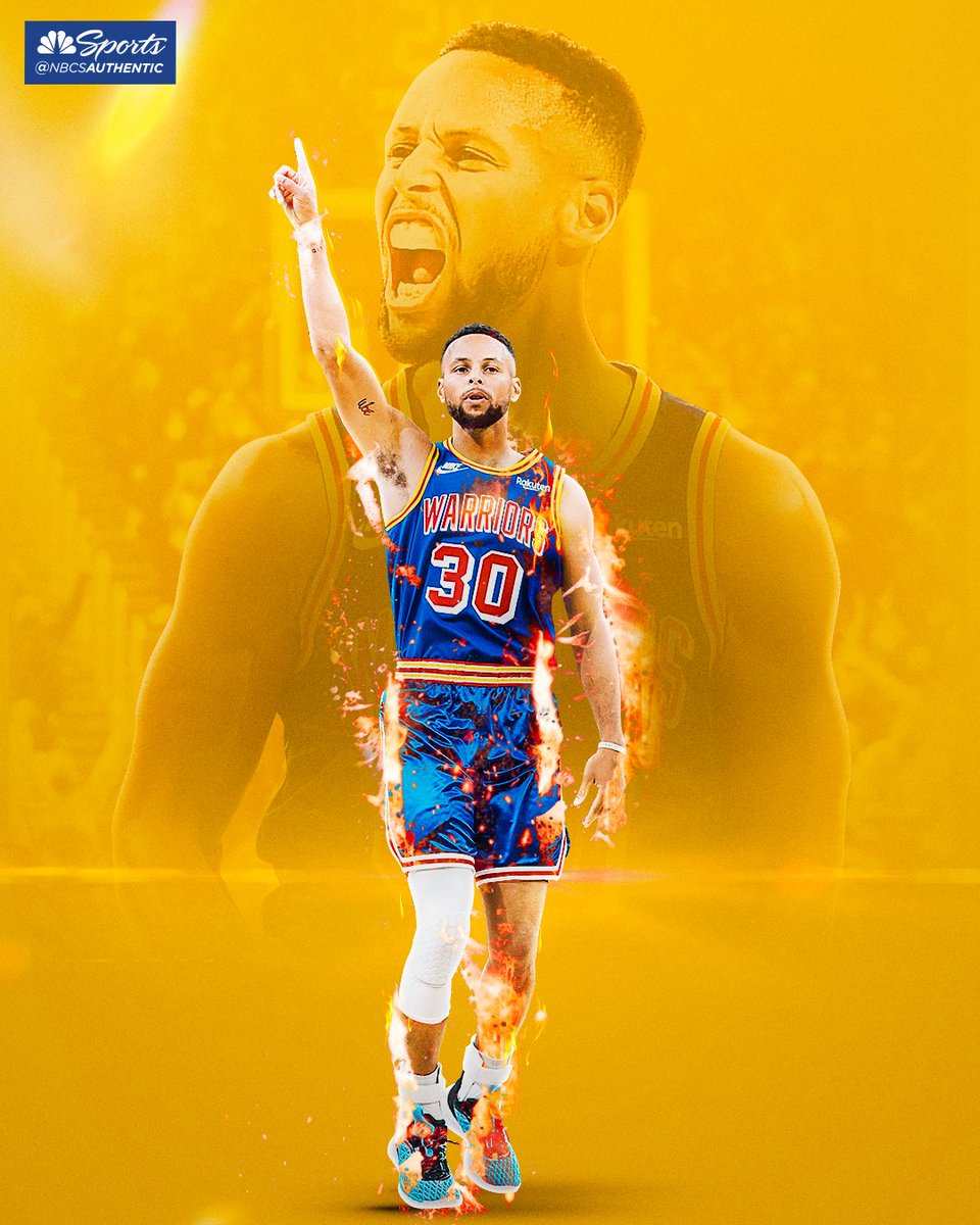 NBCSWarriors's tweet photo. Steph is absolutely unreal 🔥

45 pts // 8 3pm https://t.co/A0RJyqWvIK
