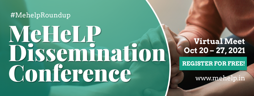 MeHeLP6's tweet photo. #MehelpDisseminationConference
Today is the culmination of our 3 day long Kerala Conference.
We have a bunch of eminent speakers & exciting topics.
Join us today, Oct 21 (4.30 to 8pm IST)
Login to the platform using below link.
https://t.co/5dM8LcI2VZ
#MehelpRoundup #Mehelp2021 https://t.co/Md9p0b5QWB