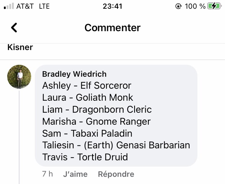 bradtree17's tweet photo. Somehow, among my god-awful predictions, I got @executivegoth character exactly right… don’t ask me how https://t.co/KjUQazAbcT