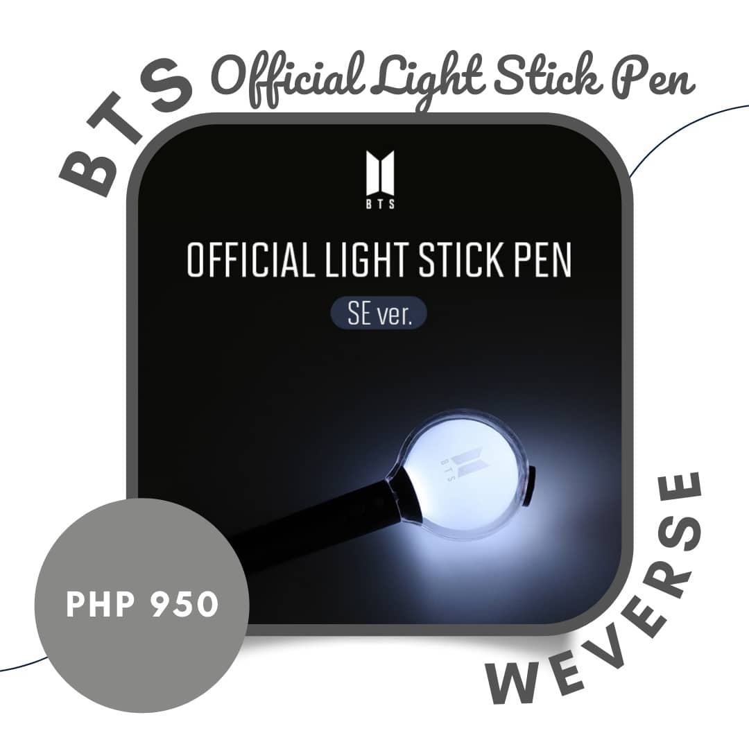 modu_shoppe's tweet photo. PRE-ORDER | #BTS OFFICIAL ARMY BOMB PEN [SE VERSION] 🖤💣🖊

♡ Price: P950
♡ Terms: 50% DP, Balance after 30 days
♡ Release Date: November 16, 2021
♡ ETA in PH: Mid December

💌 Send us a message for orders/inquiries 😎 #ModuShoppePHGo https://t.co/gnEZ3Ug85E