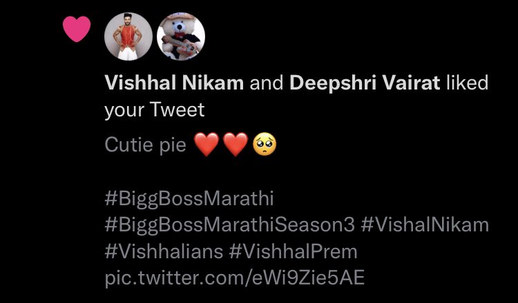 vashmaydiaries's tweet photo. Ain’t it a amazing morning 🥺😭😭

#Vishhalians #VishhalPrem #VishhalNikam #BigBossMarathi #BiggBossMarathiSeason3 https://t.co/u6nFvRpU9y