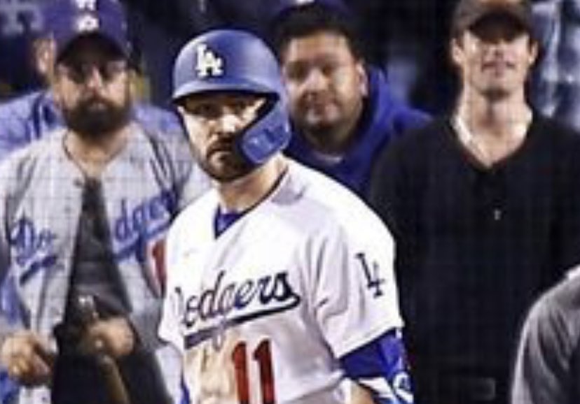 DodgersNation's tweet photo. AJ Pollock doing his best Max Muncy stink face after launching dinger #2 https://t.co/EbdsSJCacI