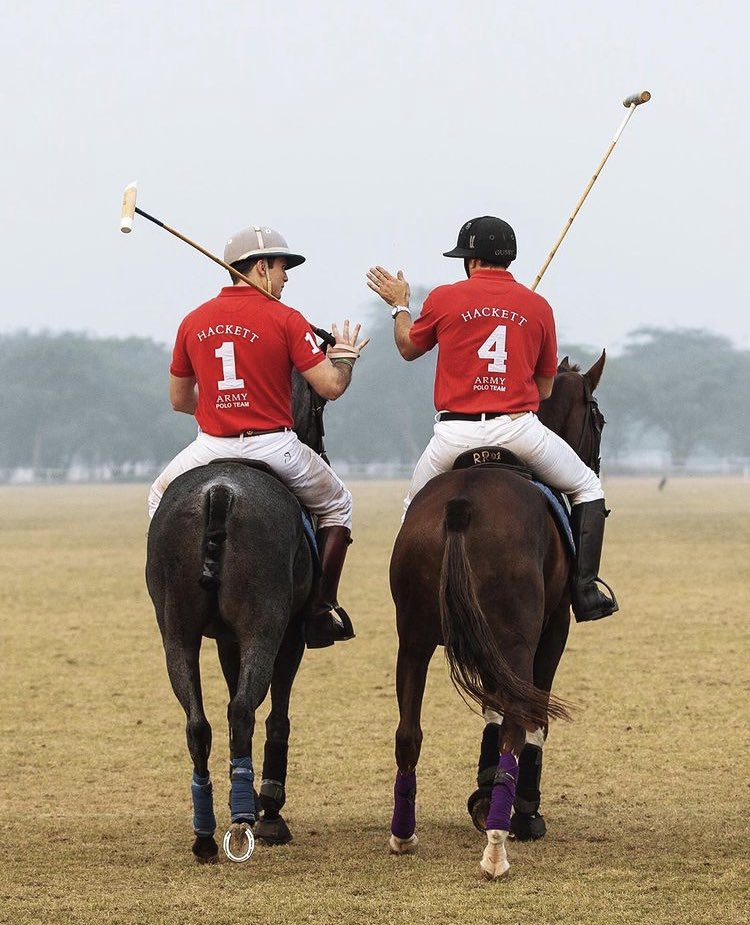 It’s nearly the weekend! Chukkas anyone? #Army #Polo