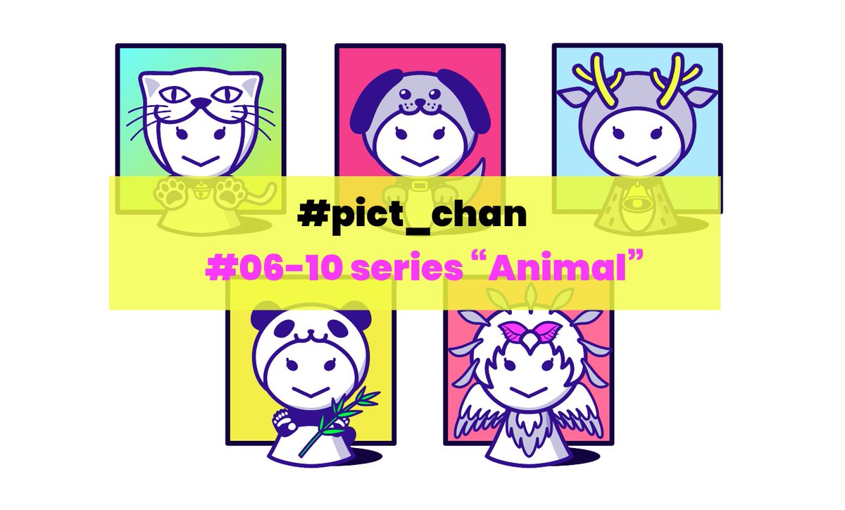⭐️The next series of #pict_chan is Animals!!⭐️
coming soon..#NFT #newnft #NFTs #nftsea #Collectibles #NFTcollection