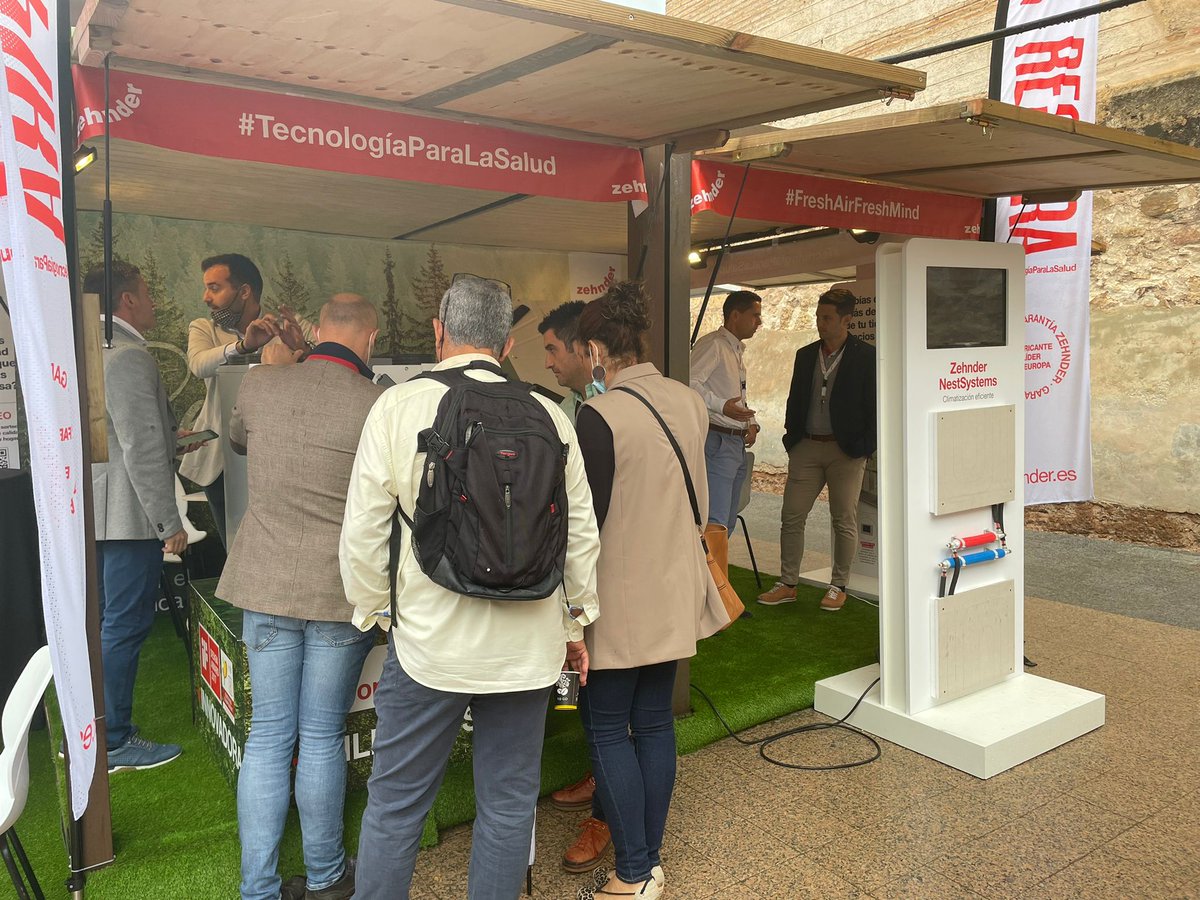 ZehnderIberica's tweet photo. 👀Seguimos en la segunda jornada de la #13ConferenciaPEP, recibiendo visitas con interés sobre nuestras soluciones.
¡Visita el stand 5 y descubre nuestras novedades!
#13CEPH #ECCN #zneb #13ConferenciaPEP
#TecnologíaparalaSalud #FreshAirFreshMind https://t.co/uwWxuNTNpH