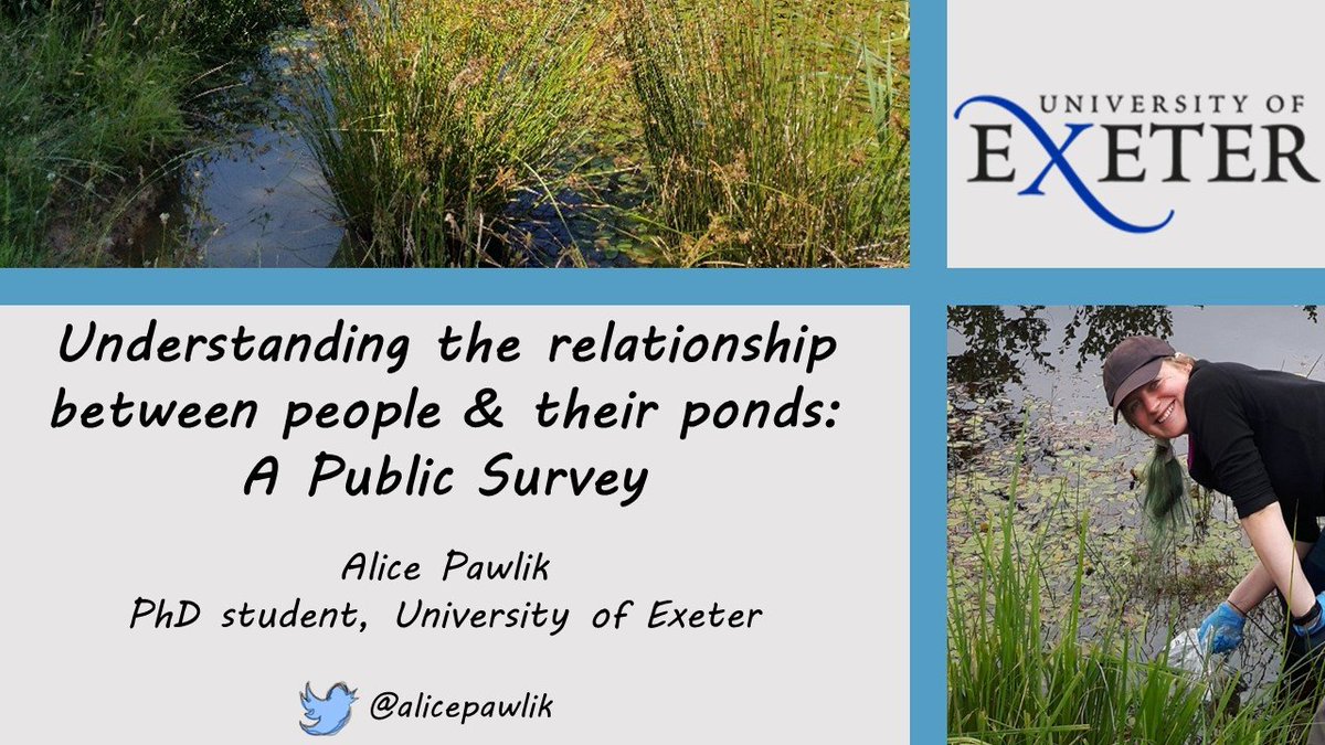 🐸The Herpetology Seminar Series is back! 🦎

Join us next week (Wednesday 27th) at the slightly later time of 7pm to hear from University of Exeter PhD student <a href="/alicepawlik/">alice pawlik</a> about her live public pond survey!
#HerpetologySeminarSeries