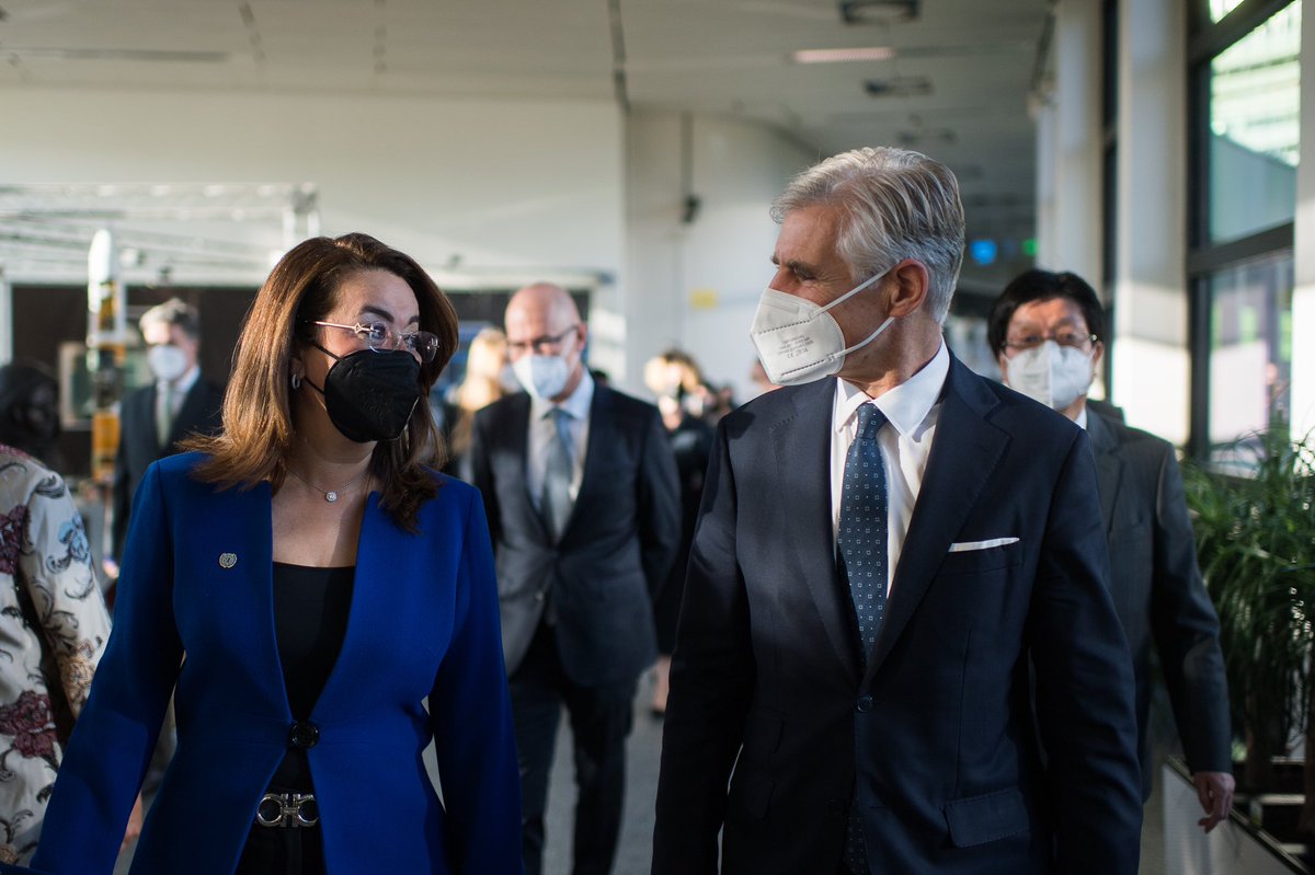 Thank you for the warm welcome <a href="/UN_Vienna/">UN Vienna</a>. We are immensely proud to host the 🇺🇳 in 🇦🇹. I am very impressed not only by the breadth and depth of expertise but also by all the staff’s dedication to our #UN Family and our joint values.