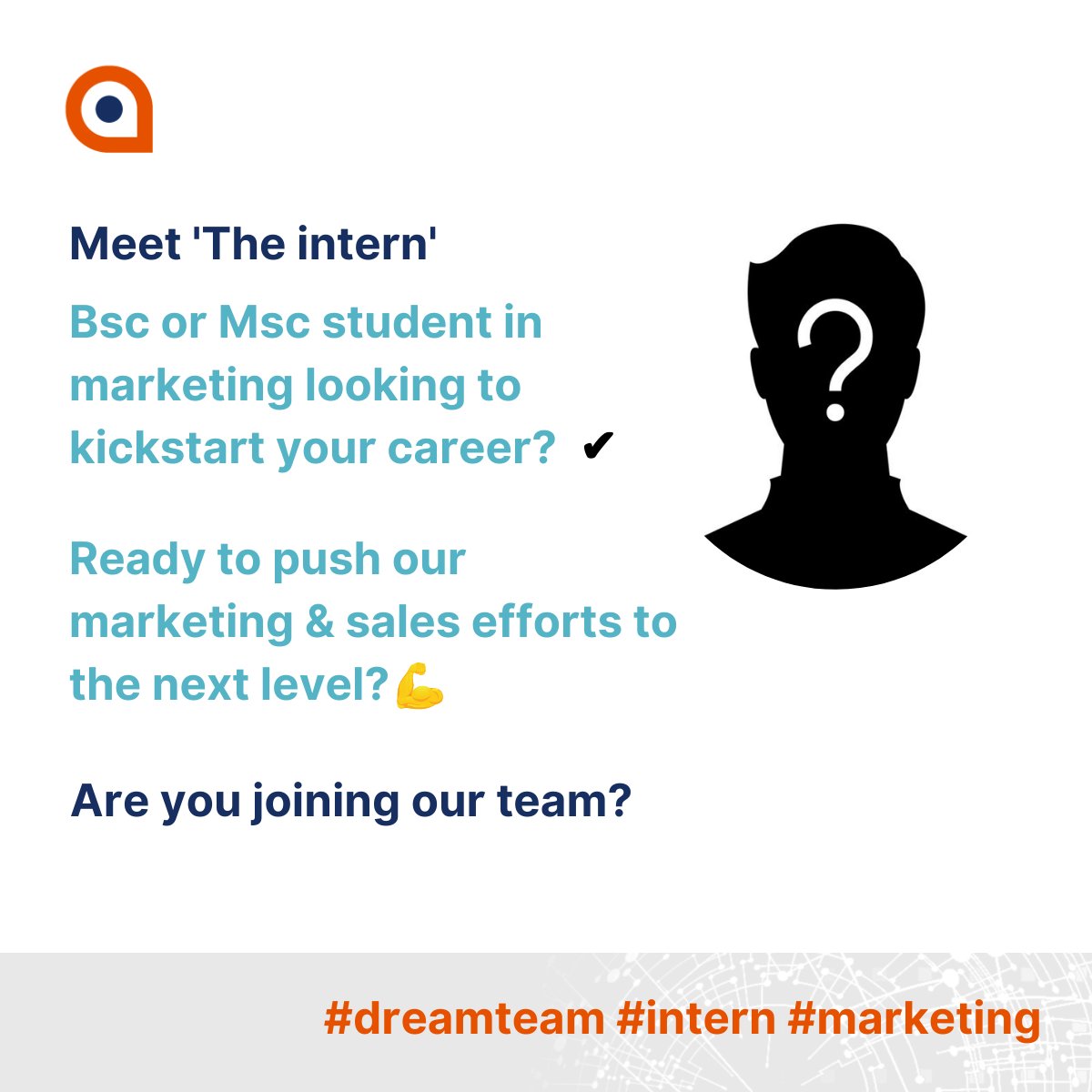 AccuratAI's tweet photo. #TEAM Marketing-internship on offer!🎒

Up for the task of pushing our marketing &amp; sales efforts to the next level? 🏹

Interested in pursuing a career in marketing, sales and big data?✈️

➡️https://t.co/9n9PlWGXBj

#internship #marketing #sales #bigdata #ai https://t.co/1XV2k0V03r