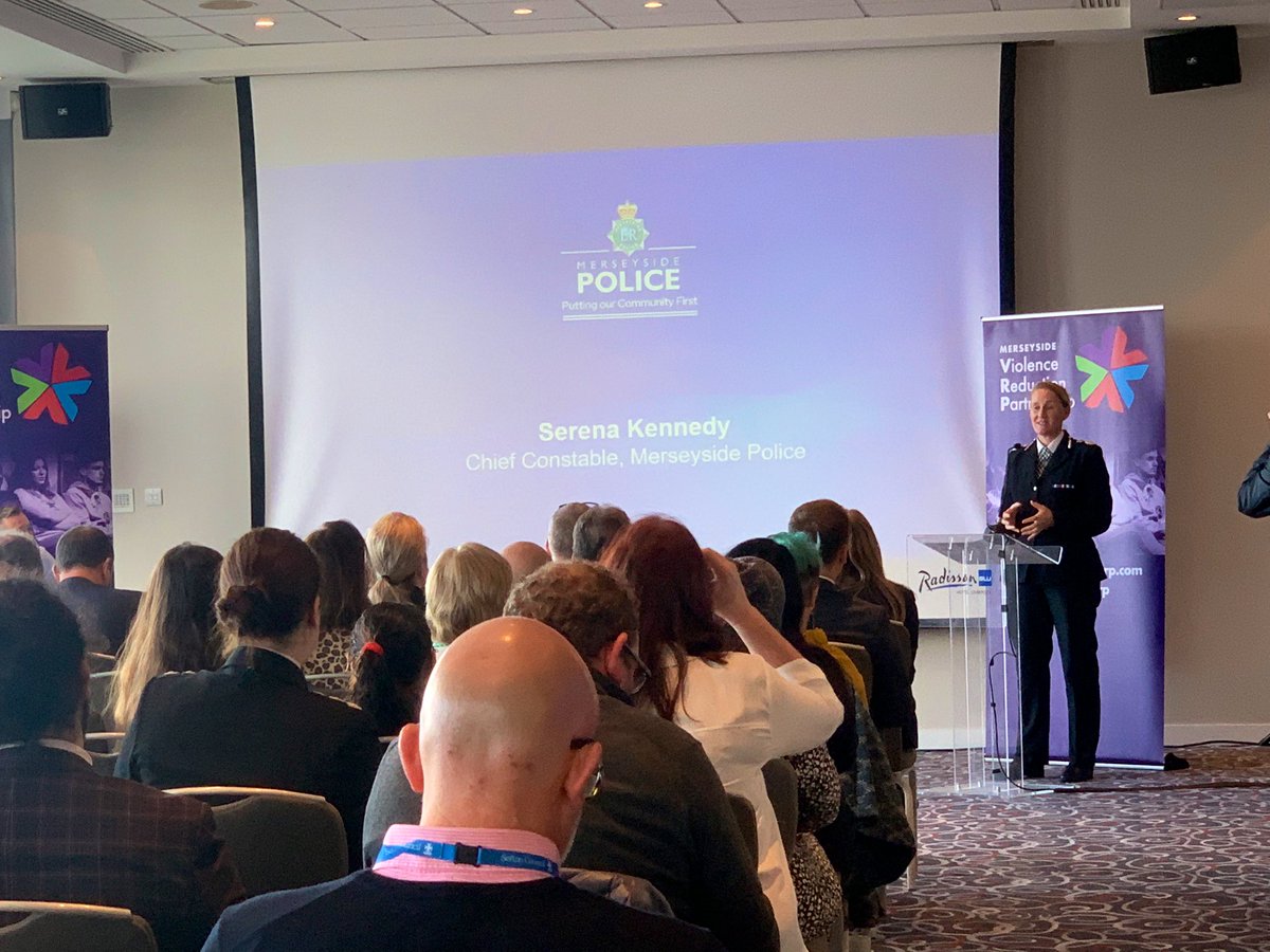 TaylorColino's tweet photo. Wise words from @merpolchiefcon. “There comes a point where we need to stop just pulling people out of the river. We need to go upstream and find out why they’re falling in” - Archbishop Desmond Tutu. #MerseysideVRPShowcase https://t.co/09ufwyfS3r