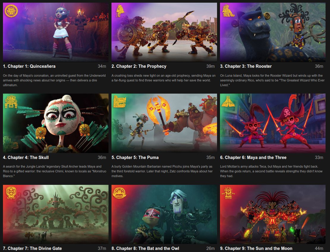 tonroosendaal's tweet image. All chapters of #MayaAndTheThree are now on Netflix. Beware spoilers, the story @mexopolis wrote is magnificent. And so is the excellent achievement of hundreds of artists! Proud that Blender was used to make it. #b3d