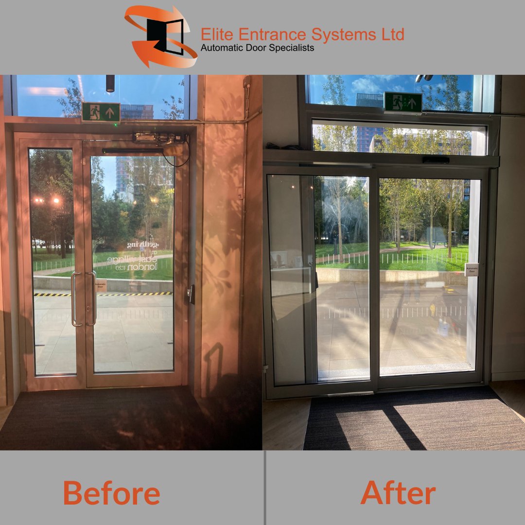 #FeelgoodFriday Here is a recent project we carried out. 😊 We love a good before and after. What do you think? Let us know below 👇
Need something similar done? Talk to us here >> eliteentrancesystems.co.uk/entrance-syste…