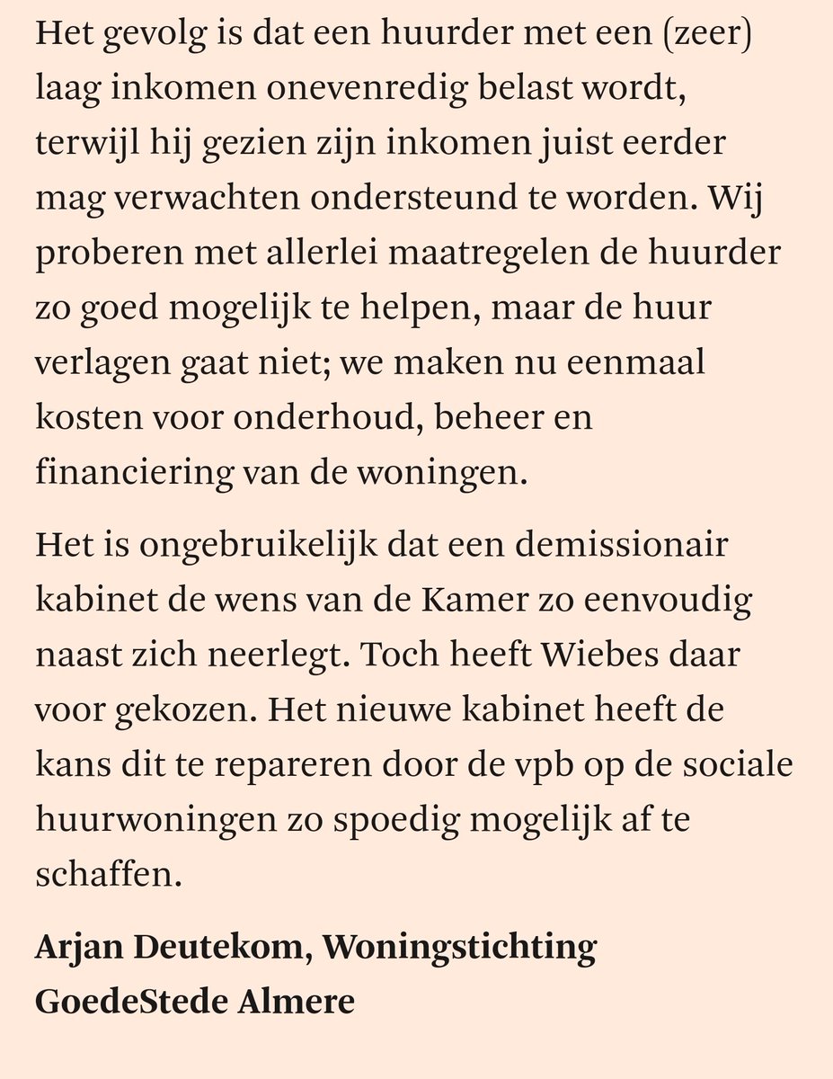 Dubbele belasting huurders