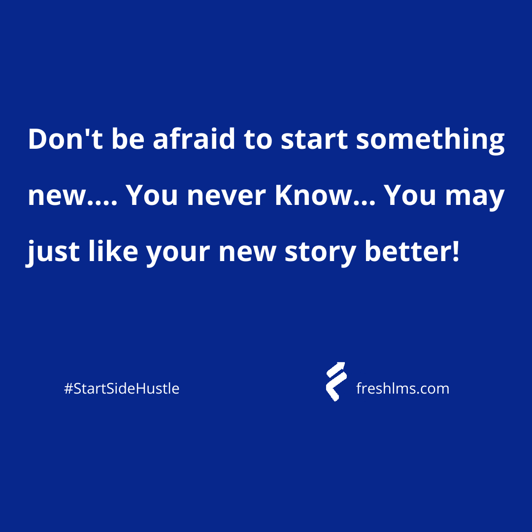 FreshLearnHQ's tweet photo. Don't be afraid to start something new... You never Know... You may just like your new story better!
Try FreshLMS for FREE: https://t.co/VicVZ1Brds
#success #inspiration #entrepreneur #entrepreneurship #newventure #startup #entrepreneurs #FreshLMS https://t.co/OVdR9pMwcx