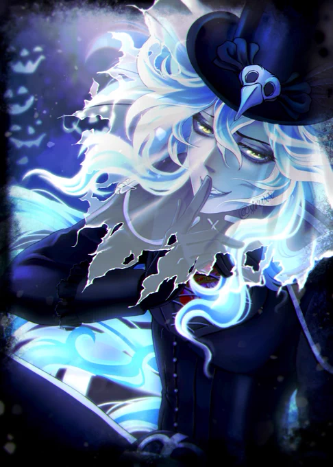 イデアにハーツラビュルの衣装着てもらいました

#ツイステファンアート 
#ツイステハロウィーン 