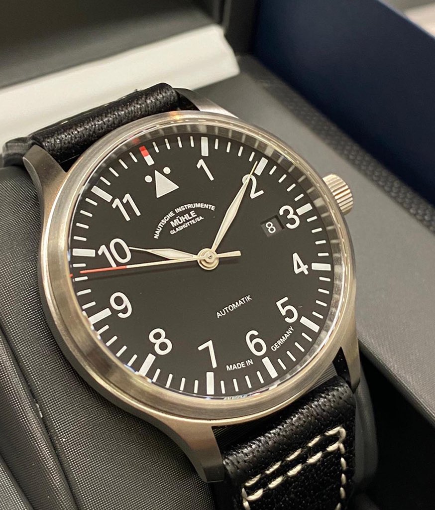 AlsalWatches's tweet photo. Muhle Glashutte Terrasport II now in stock! #German #Germany #GermanWatch #Watches #Watch #MuhleGlashutte #Glashutte #London #Alsal https://t.co/3LrV06byoG