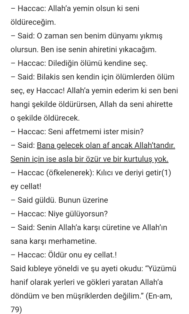 Ey_Vicdan's tweet photo. @gergerliogluof Saîd Bin Cübeyr https://t.co/CyxFUNNPJ6